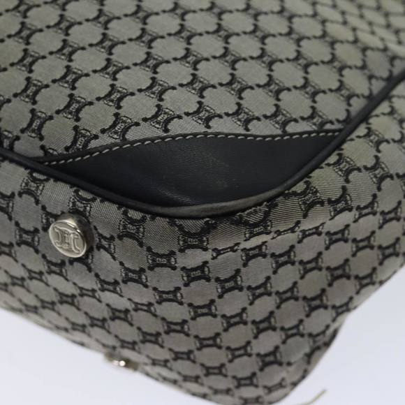 CELINE Macadam Canvas Hand Bag Gray Auth 71545 - Picture 15 of 16